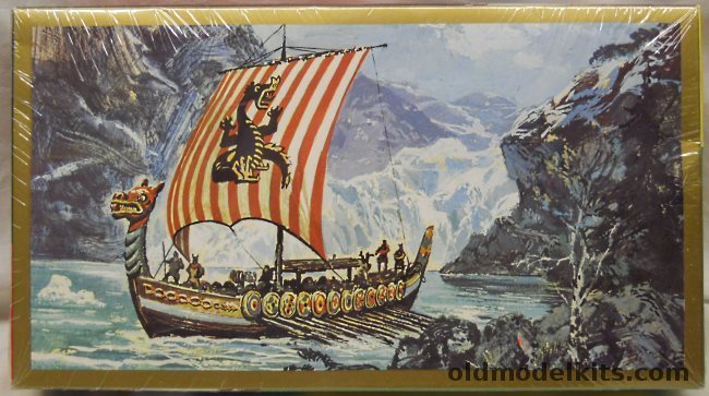 SMER 1/80 Viking Ship - (Aurora Copy), 502 plastic model kit